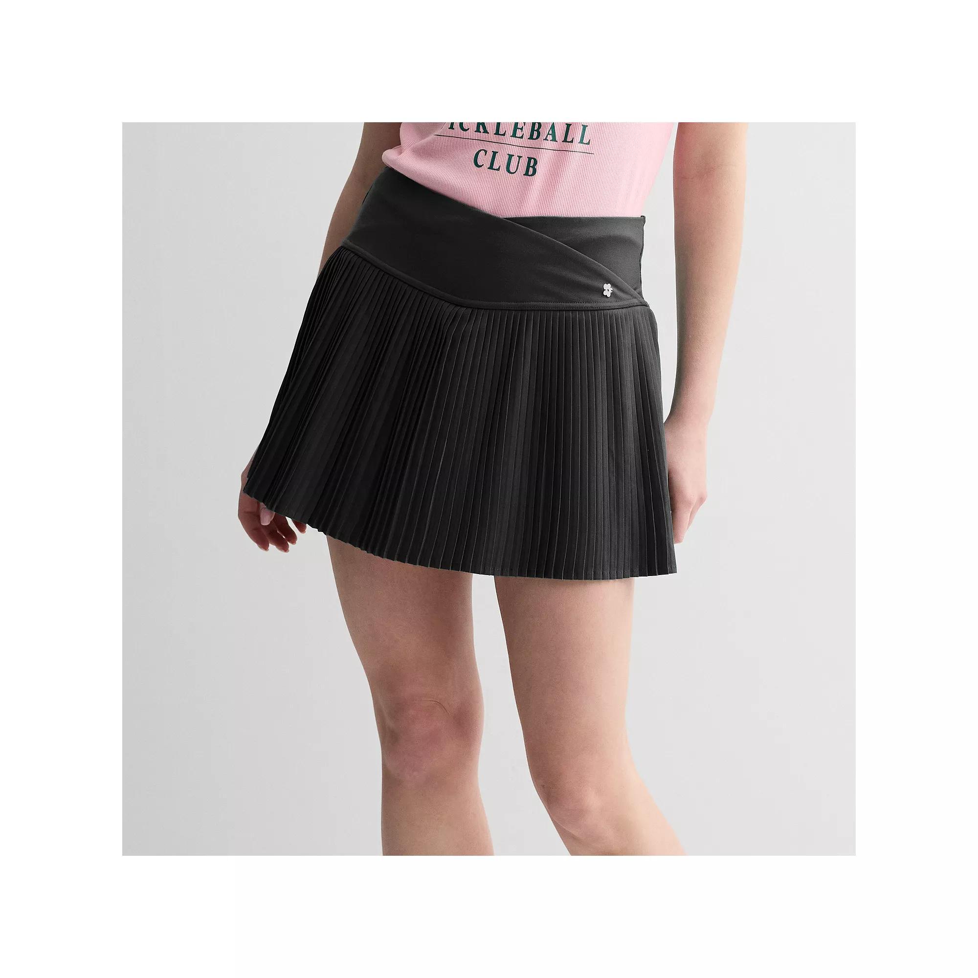 Women's Limited Too Pleated Athletic Skirt, Girl's, Size: Small, Black Product Image