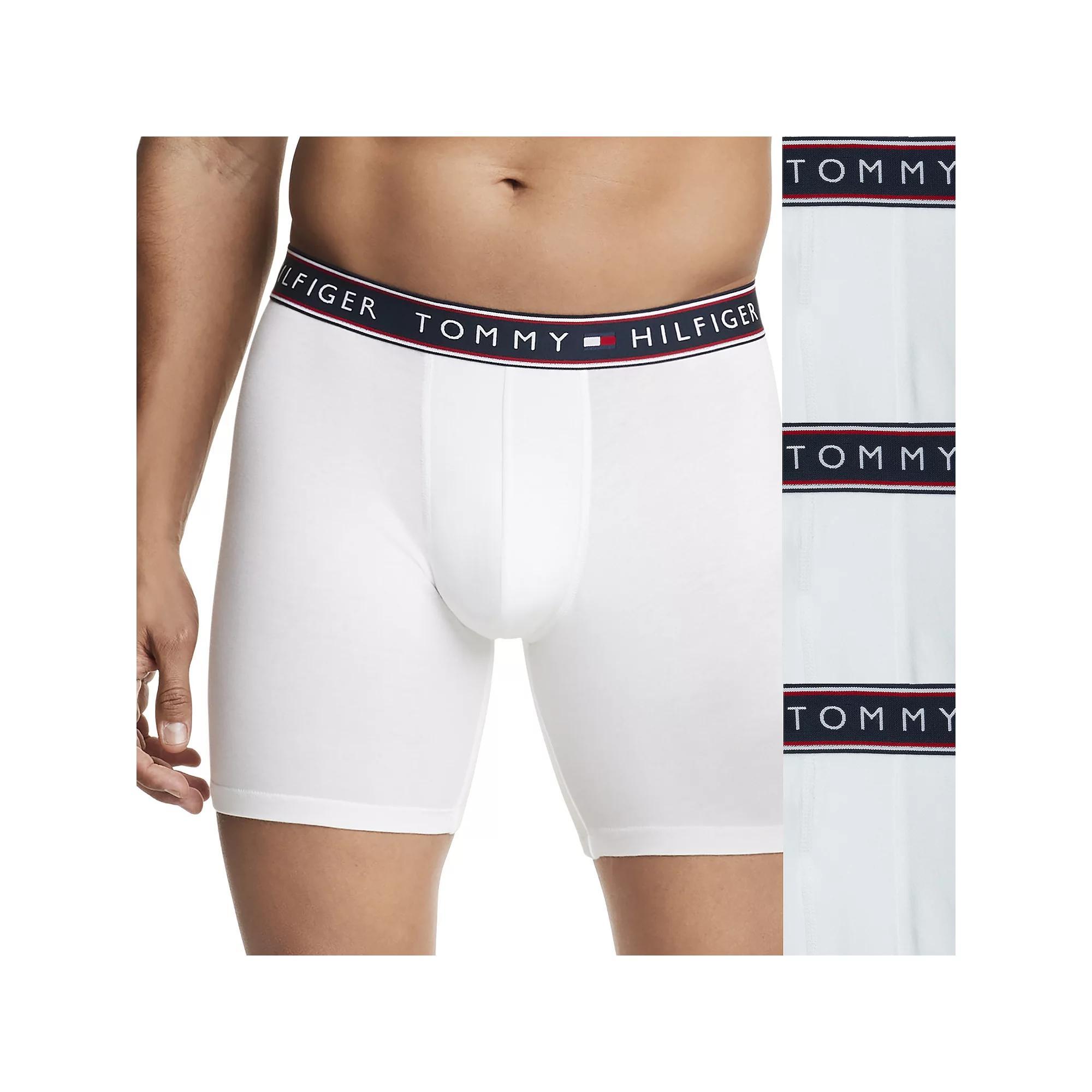 Mens Tommy Hilfiger Stretch 3-Pack Boxer Briefs Product Image