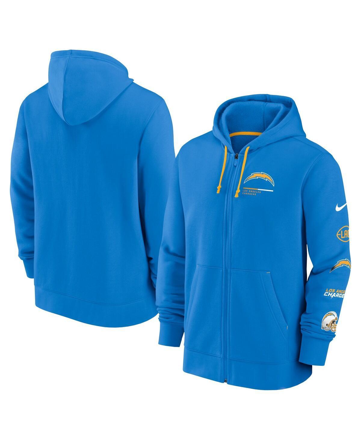 Mens Nike New England Patriots Surrey Full-Zip Hoodie Blue Product Image