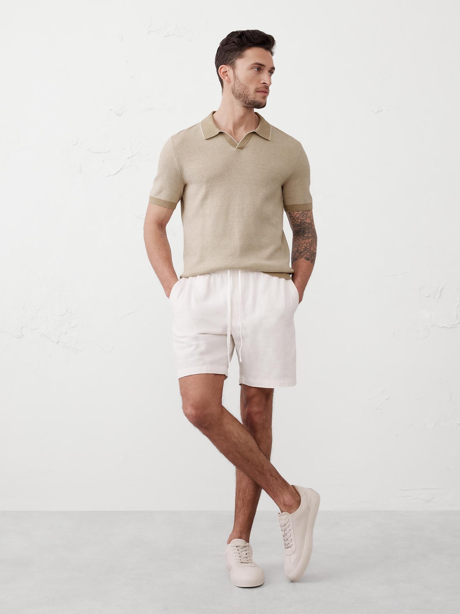 Birdseye Stitch Polo Product Image
