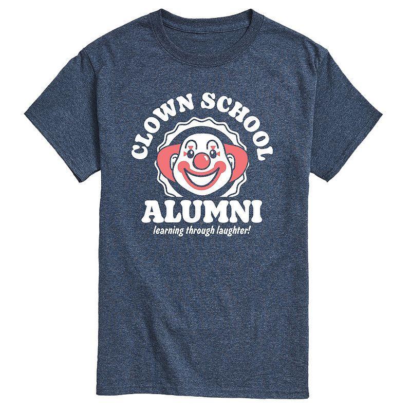 Big & Tall Clown School Alum Graphic Tee, Mens Product Image
