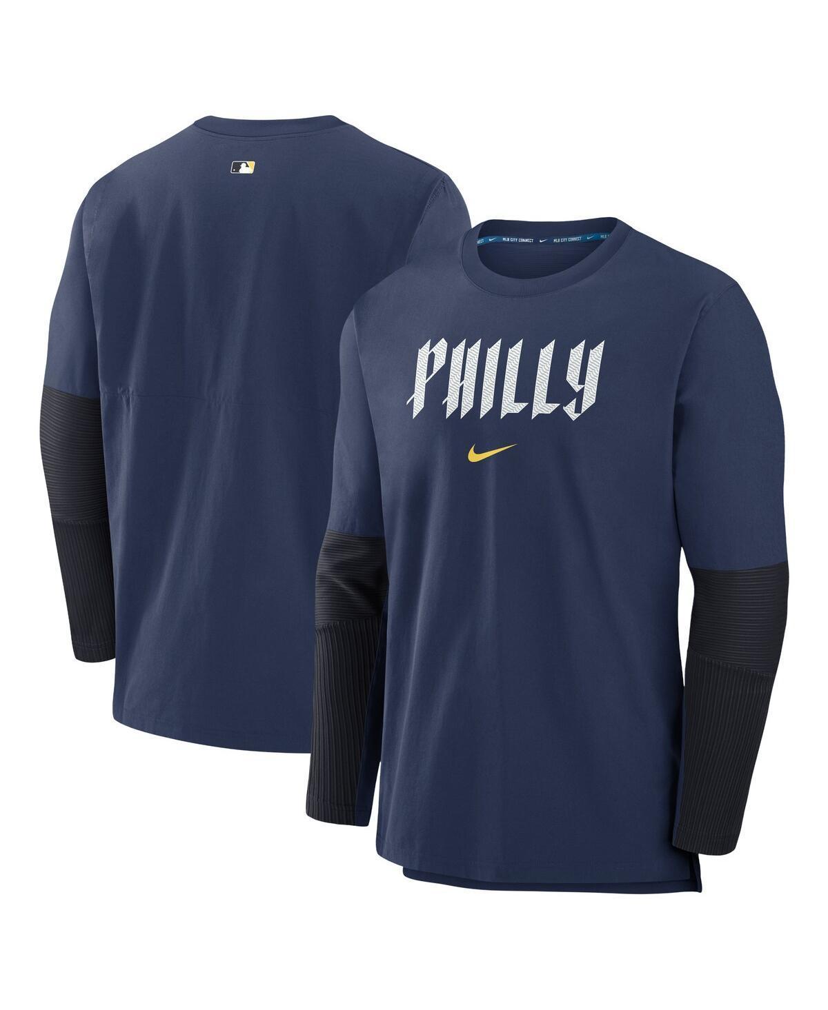 Los Angeles Dodgers Authentic Collection Player Men's Nike Dri-FIT MLB Pullover Sweatshirt Product Image