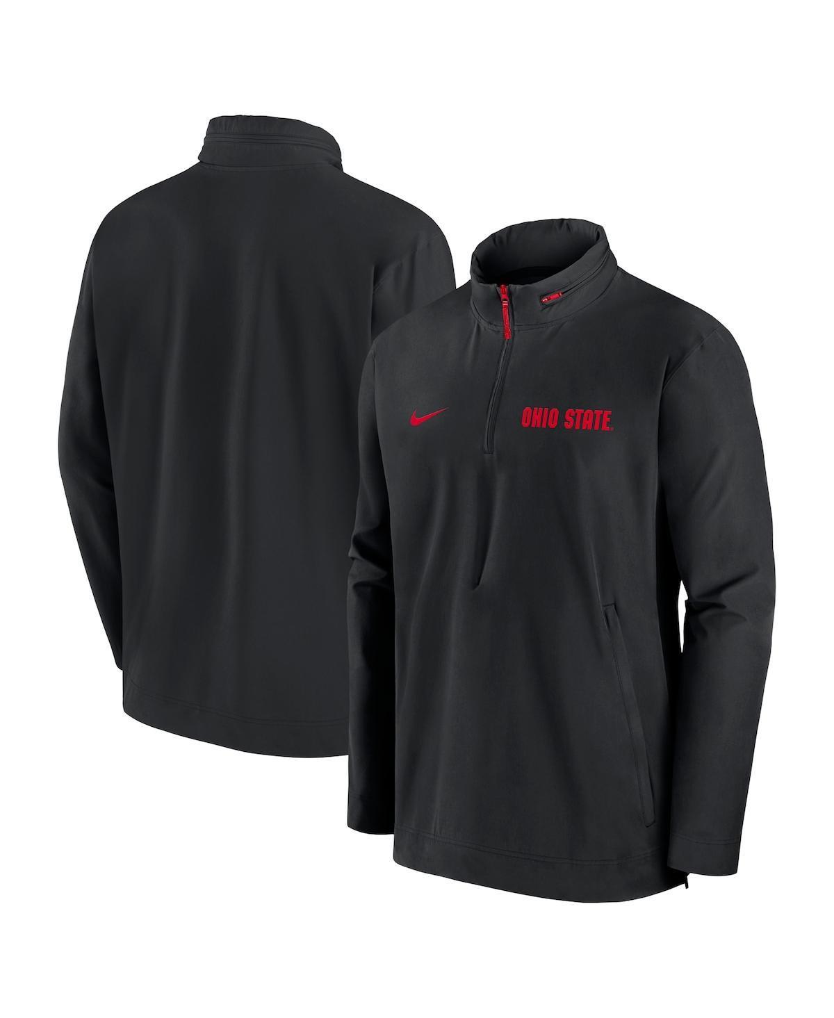 Mens Nike Cardinal Iowa State Cyclones 2024 Sideline Coach Quarter-Zip Hoodie Jacket Product Image