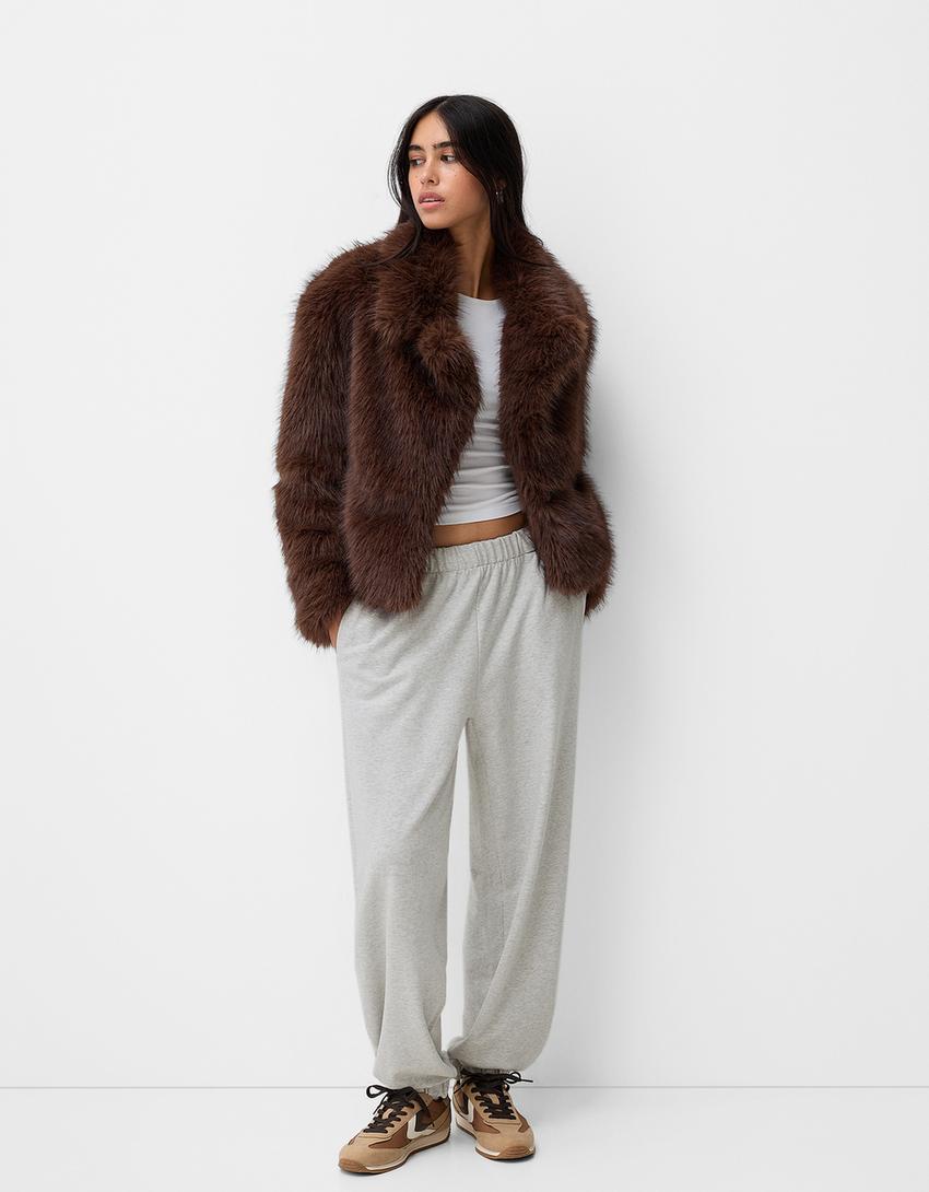 Plush sweatpants Product Image
