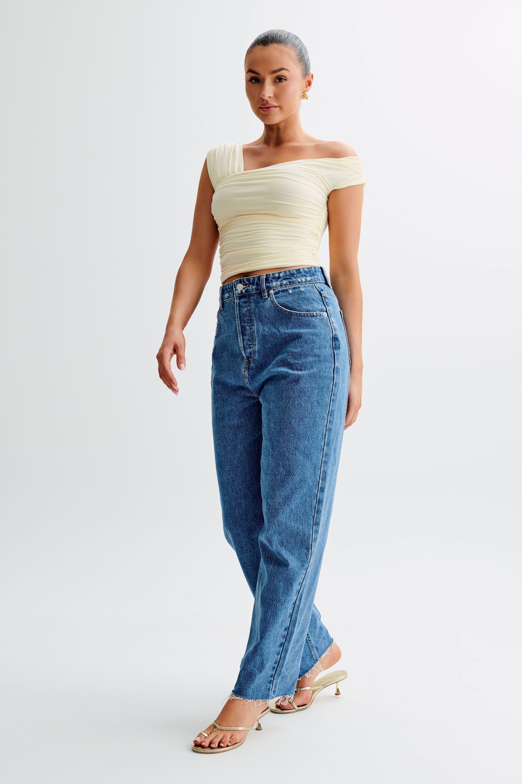 Nicki Cut Out Sleeveless Top - Lemon Sherbet Product Image