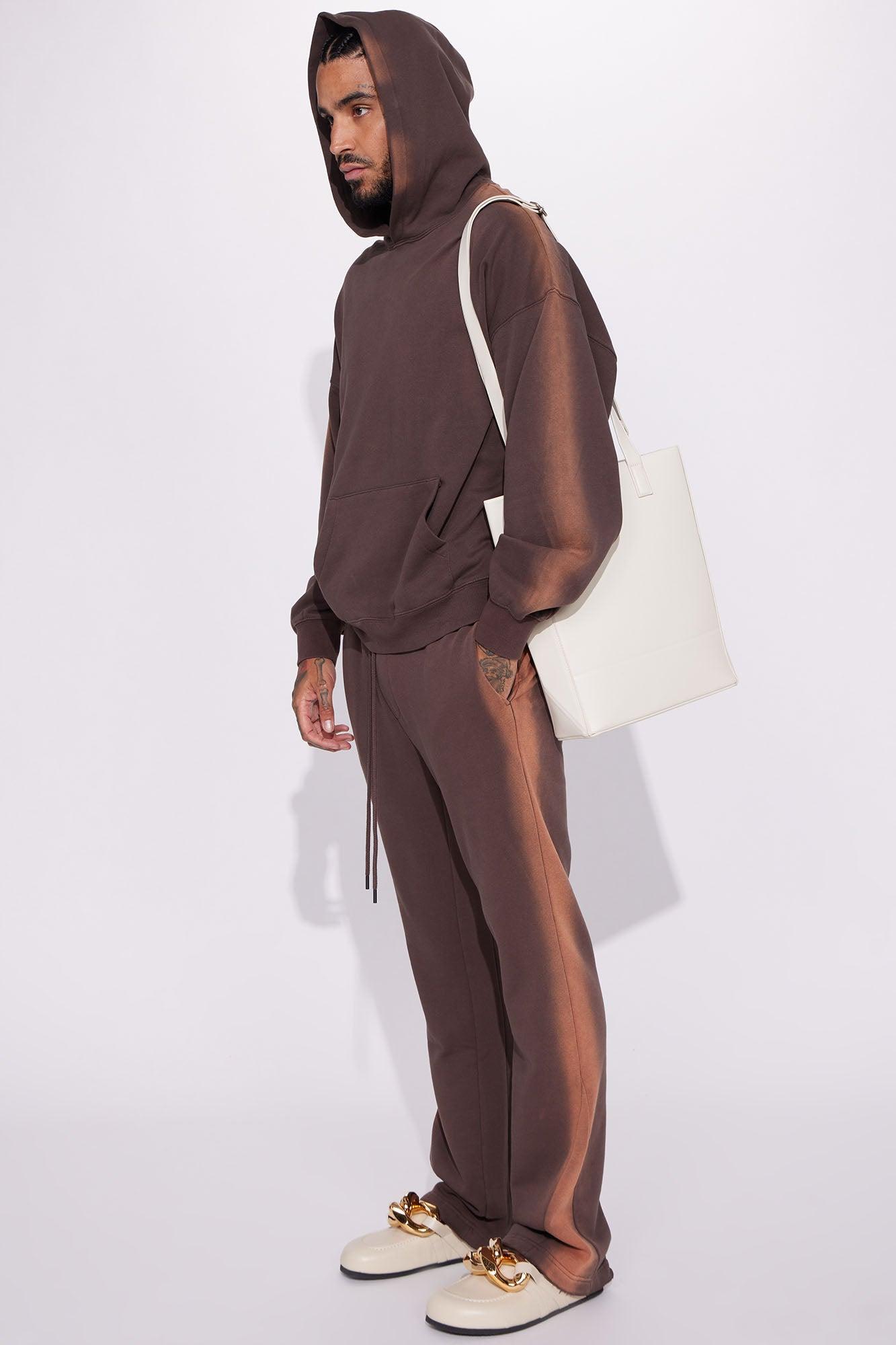 Tyson All You Flared Sweatpants - Brown Product Image