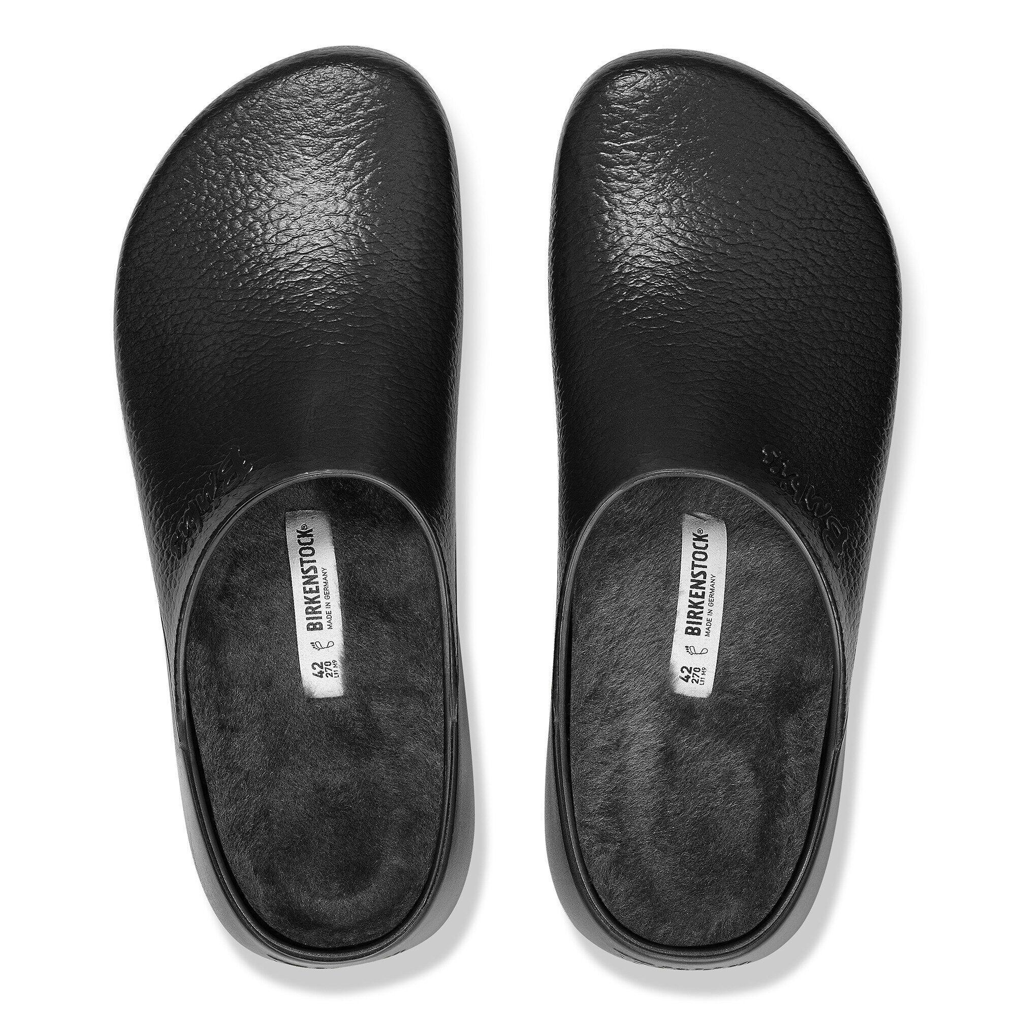 Super-Birki Shearling Polyurethane Jet Black Product Image