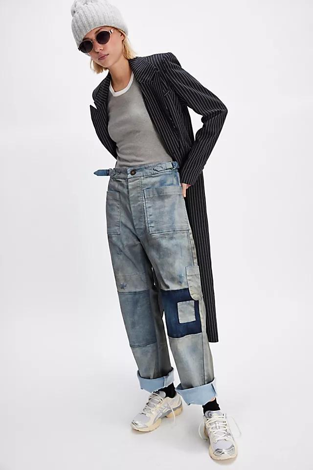 FOUND Multi-Patch Painters Work Pants Product Image