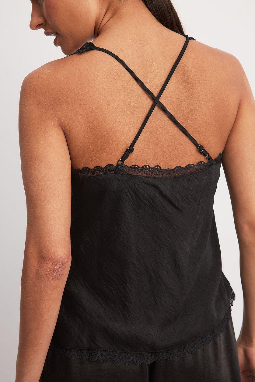 Lace Strap Detail Singlet Product Image
