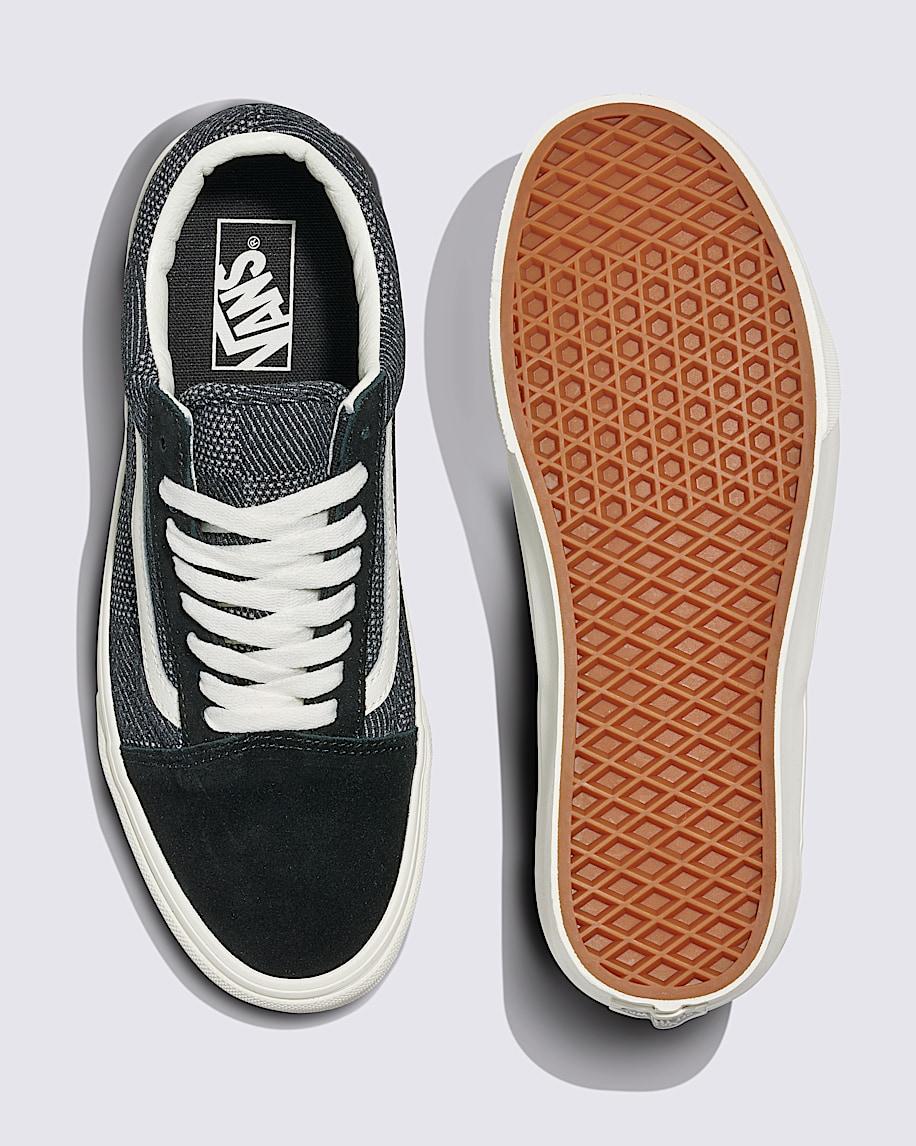 Old Skool Denim Shoe in Black| Vans US Product Image