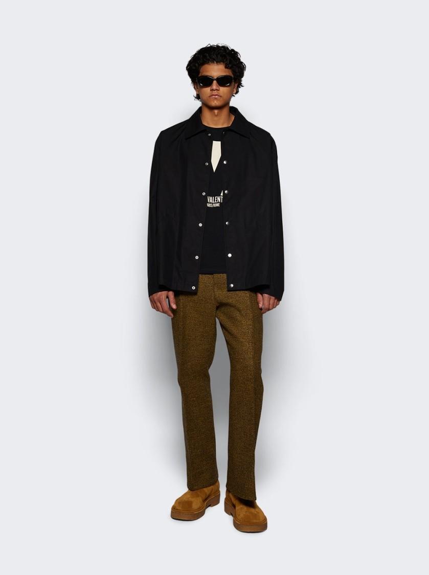 VALENTINO Crew Neck Short Sleeves T-shirts In Black Product Image