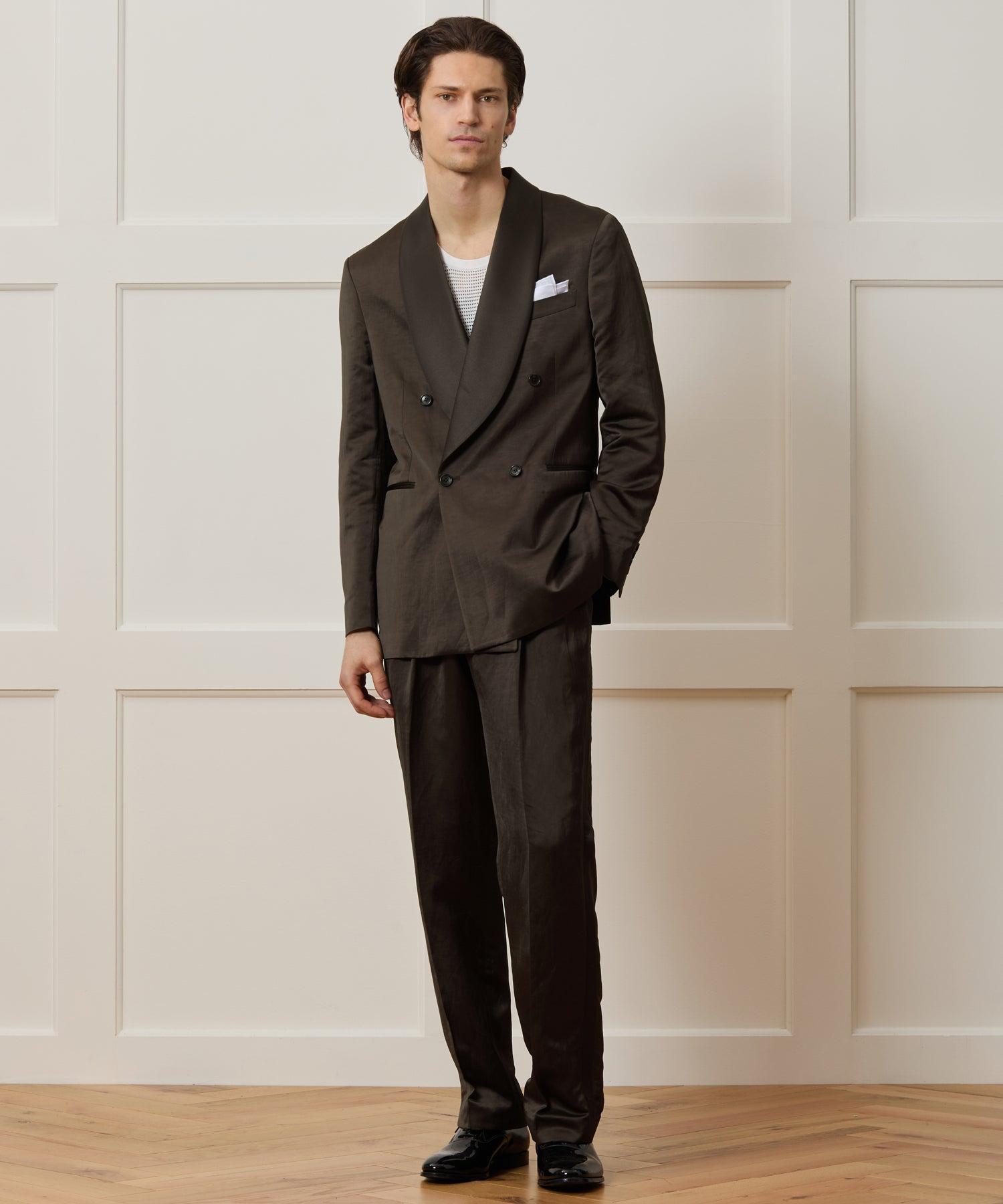 Italian Relaxed Tuxedo Trouser Product Image