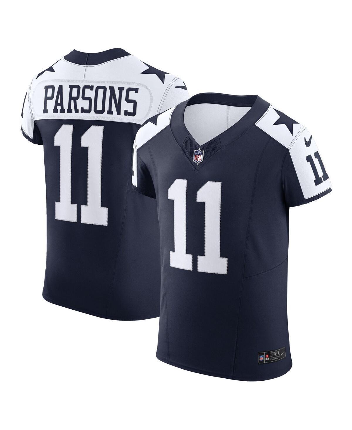 Men's Nike Micah Parsons Navy Dallas Cowboys Alternate Vapor F.U.S.E. Elite Jersey, Size: 40, Blue Product Image