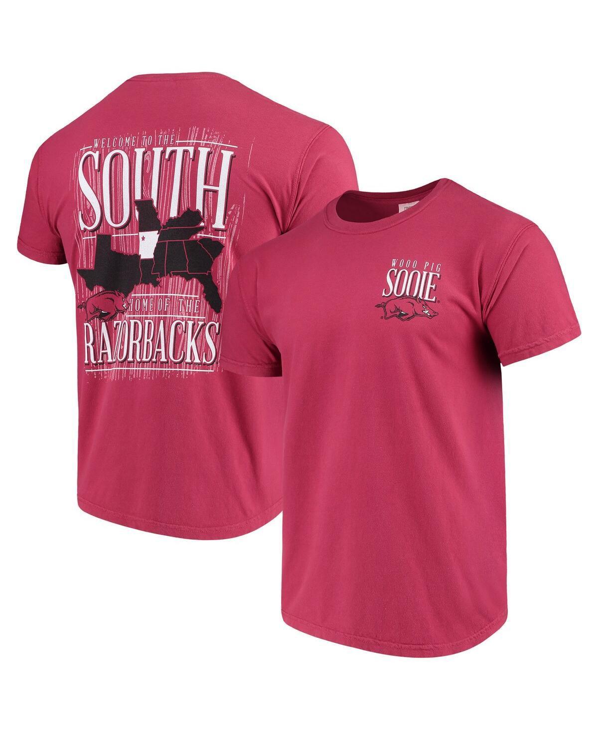 Men's Cardinal Arkansas Razorbacks Welcome to the South Comfort Colors T-Shirt, Size: XL, Red Product Image