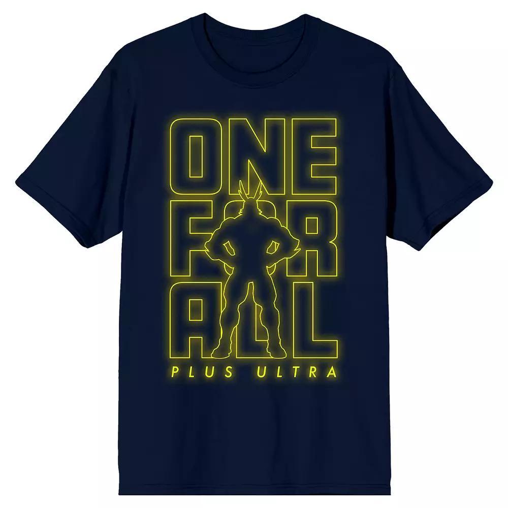 Mens My Hero Academia Plus Ultra Tee Product Image
