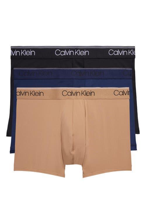 Mens Calvin Klein 3-Pack Microfiber Stretch Boxer Briefs Product Image