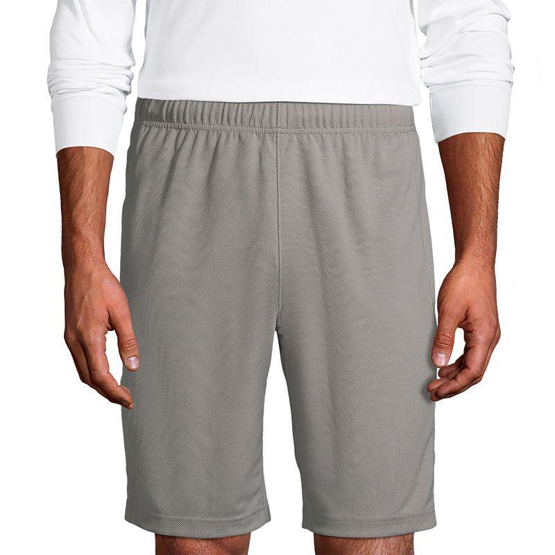 Men's Lands' End Mesh Gym Shorts, Size: Small, Green Product Image