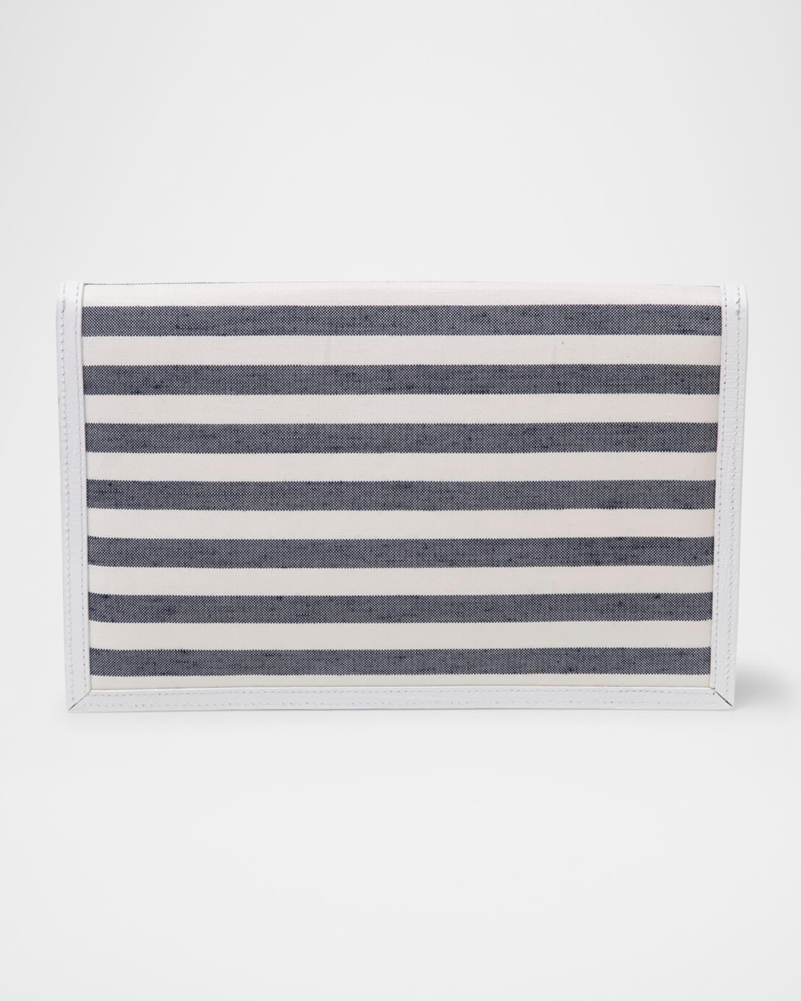 Brick Envelope Striped Clutch Bag Product Image