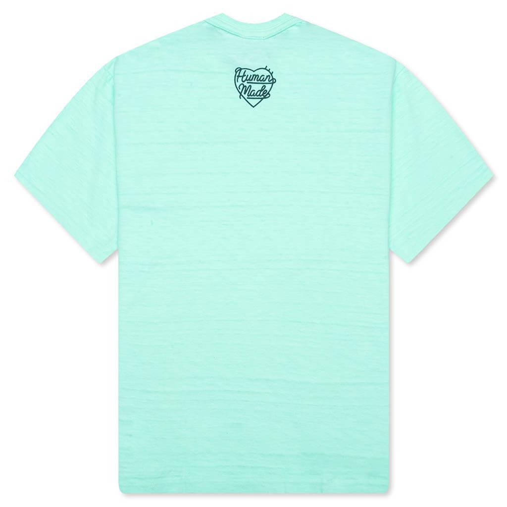 Color T-Shirt - Green Male Product Image