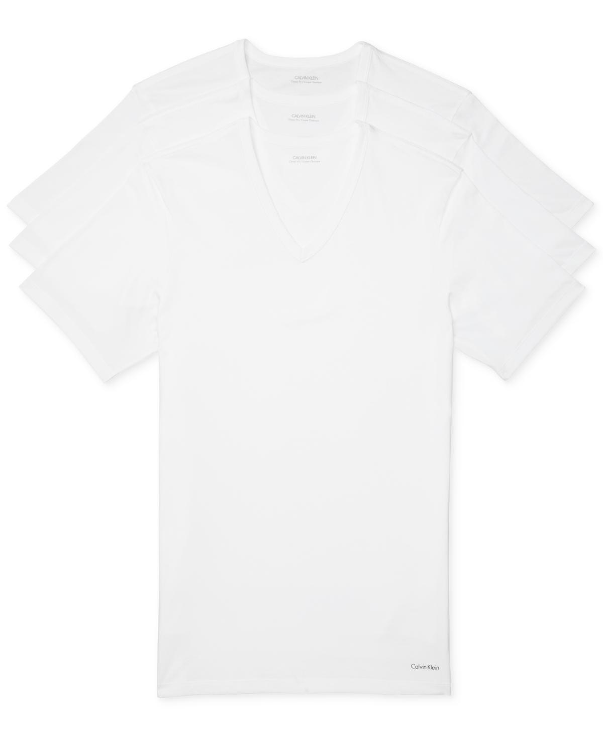 Calvin Klein Short-Sleeve V-Neck Tee - Pack of 3 Product Image