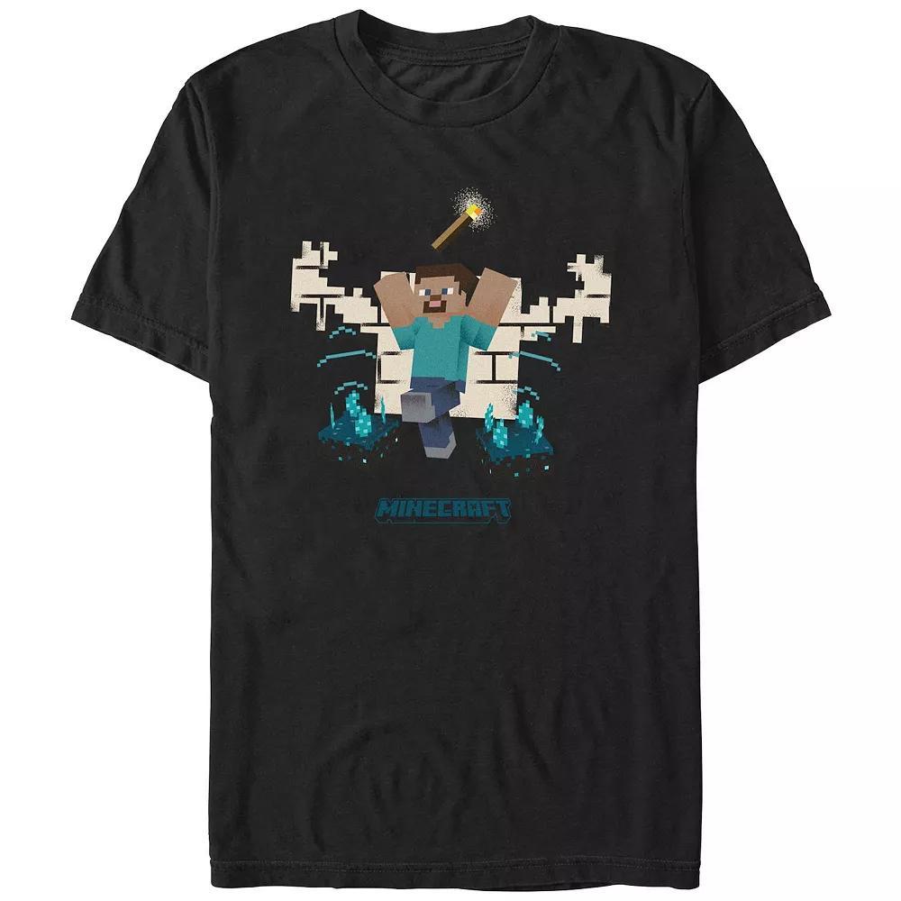 Disney's Men's This Family Is In Vacation Mode Mickey Head Logo Tee, Size: XL, Royal Grey Product Image