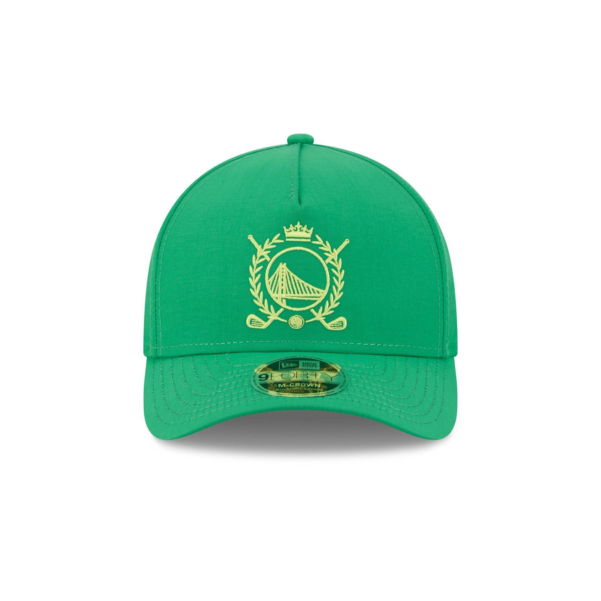 Golden State Warriors Tee Time 9FORTY M-Crown A-Frame Snapback Hat Male Product Image
