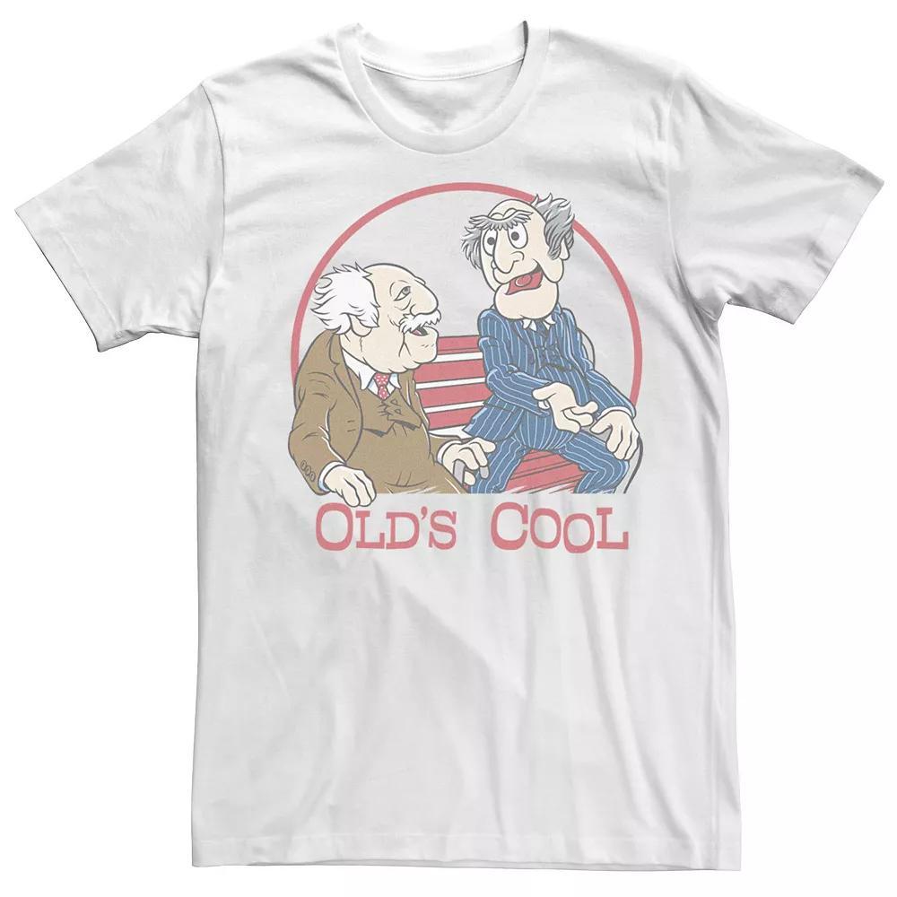 Big & Tall The Muppets Statler And Waldorf "Old's Cool" Tee, Men's, Size: 4XL, White Product Image