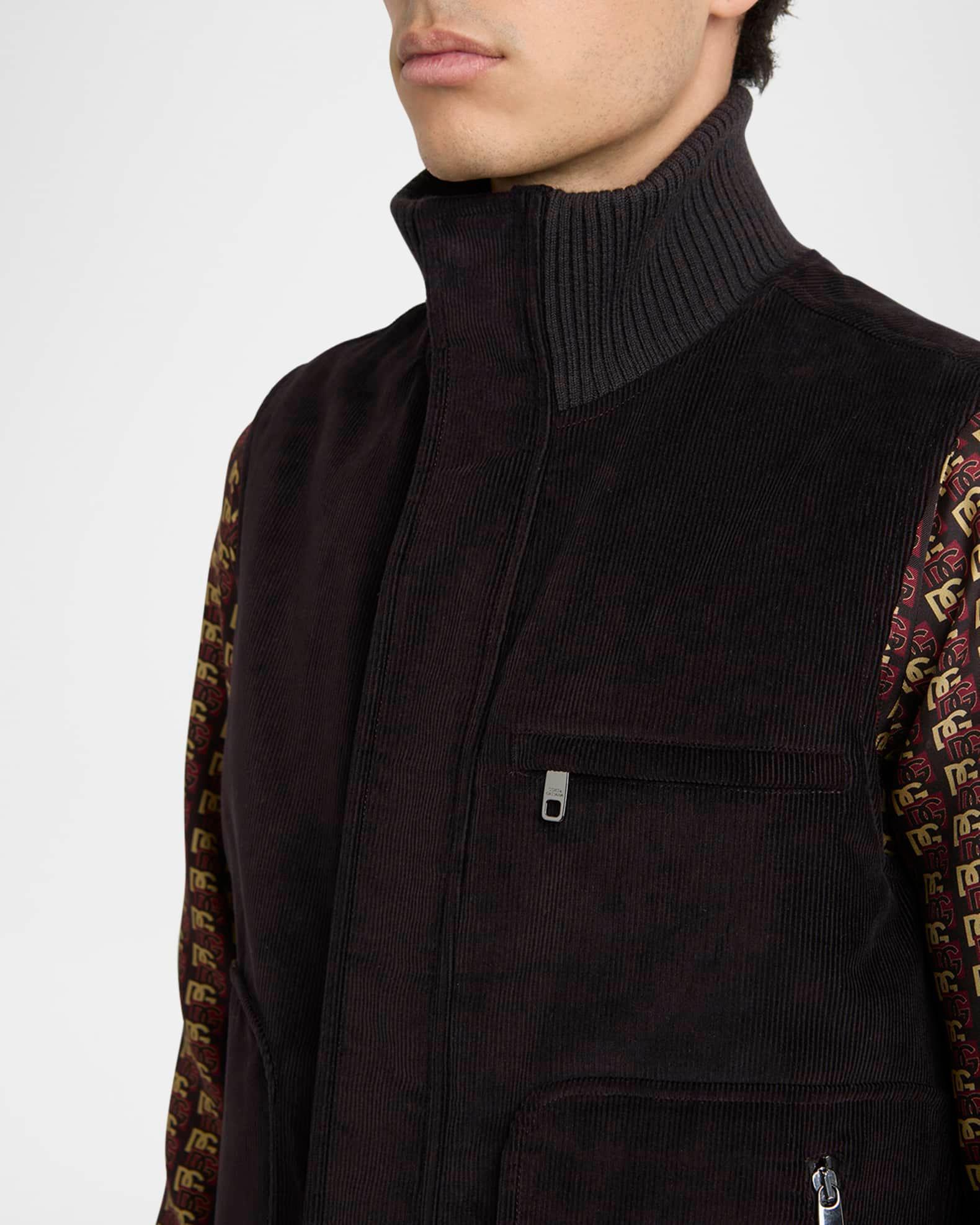 Men's Corduroy Pocket Vest Product Image