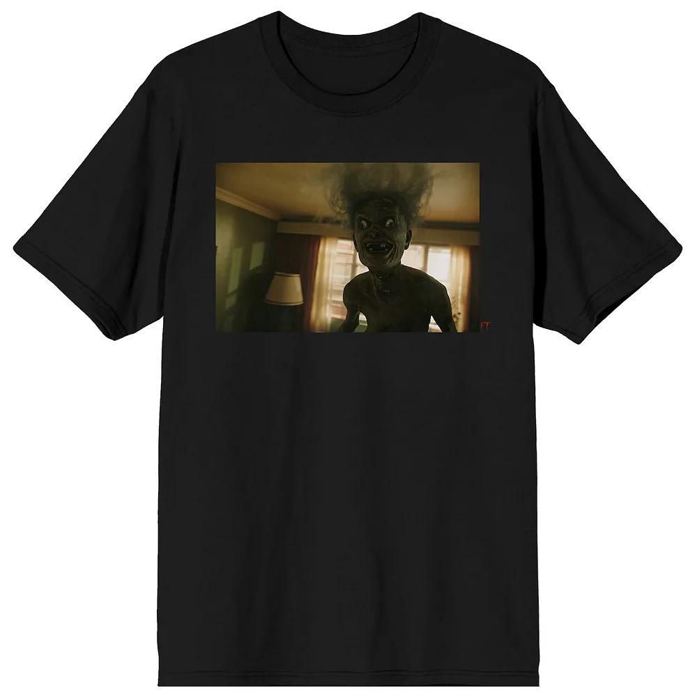 Men's IT Movie (2019) Creepy Ghost Tee, Size: Large, Black Product Image