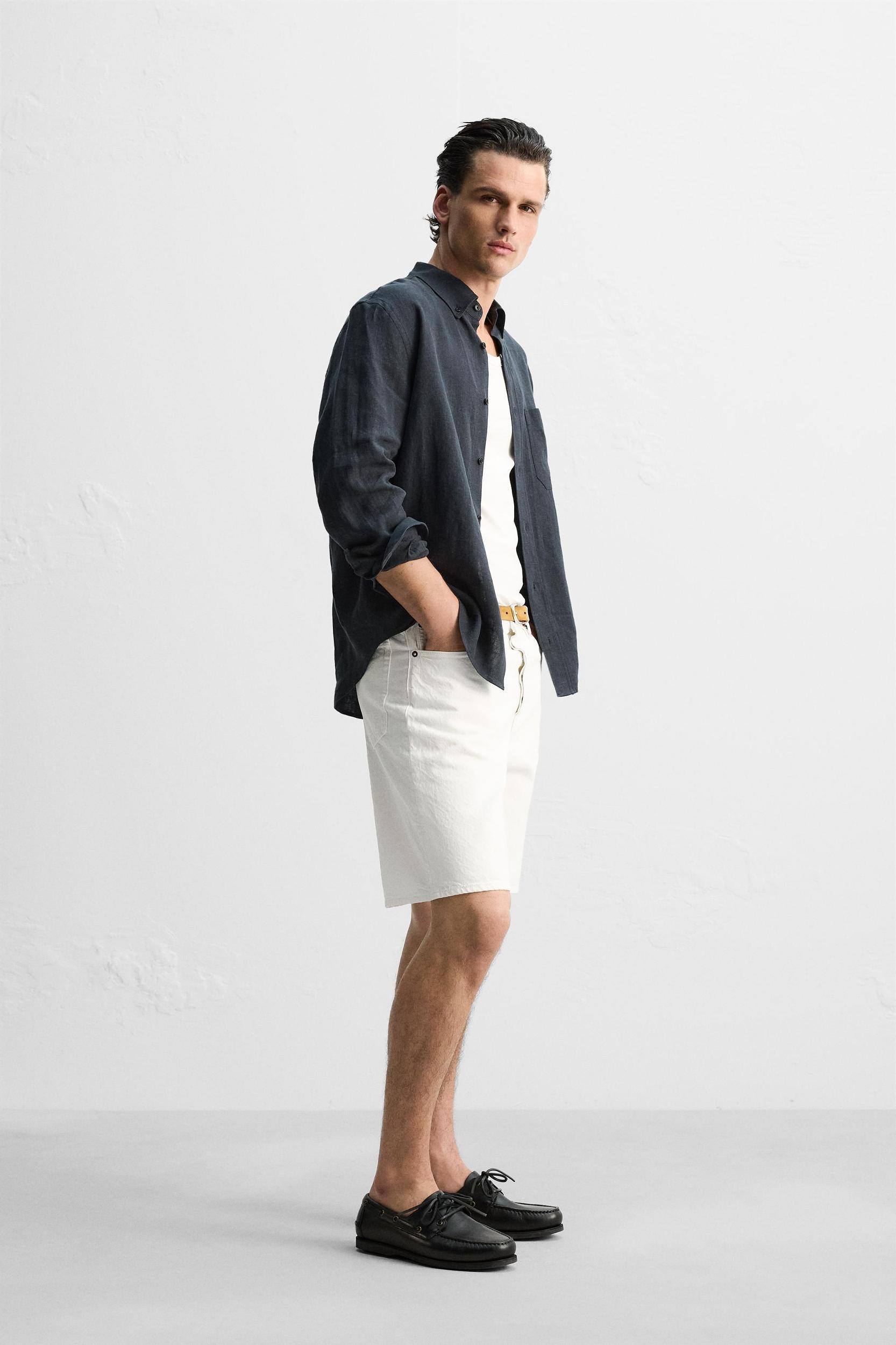 100% LINEN LIMITED EDITION SHIRT Product Image