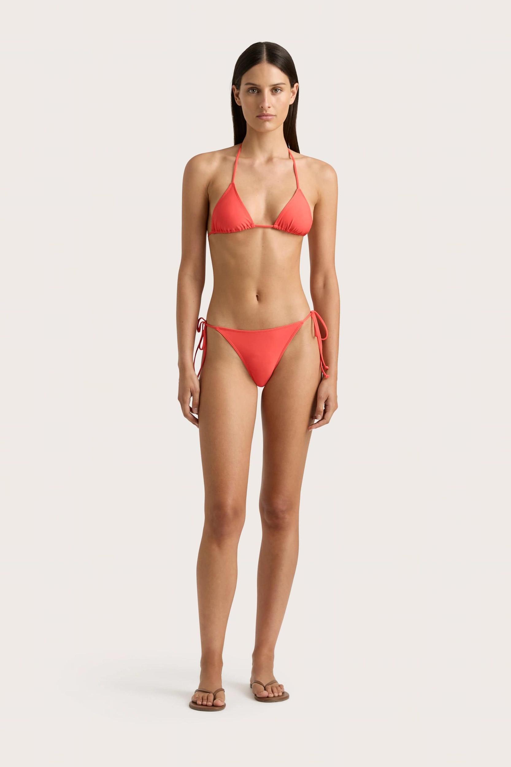 Jean Swim Top Vermillion - Final Sale Product Image