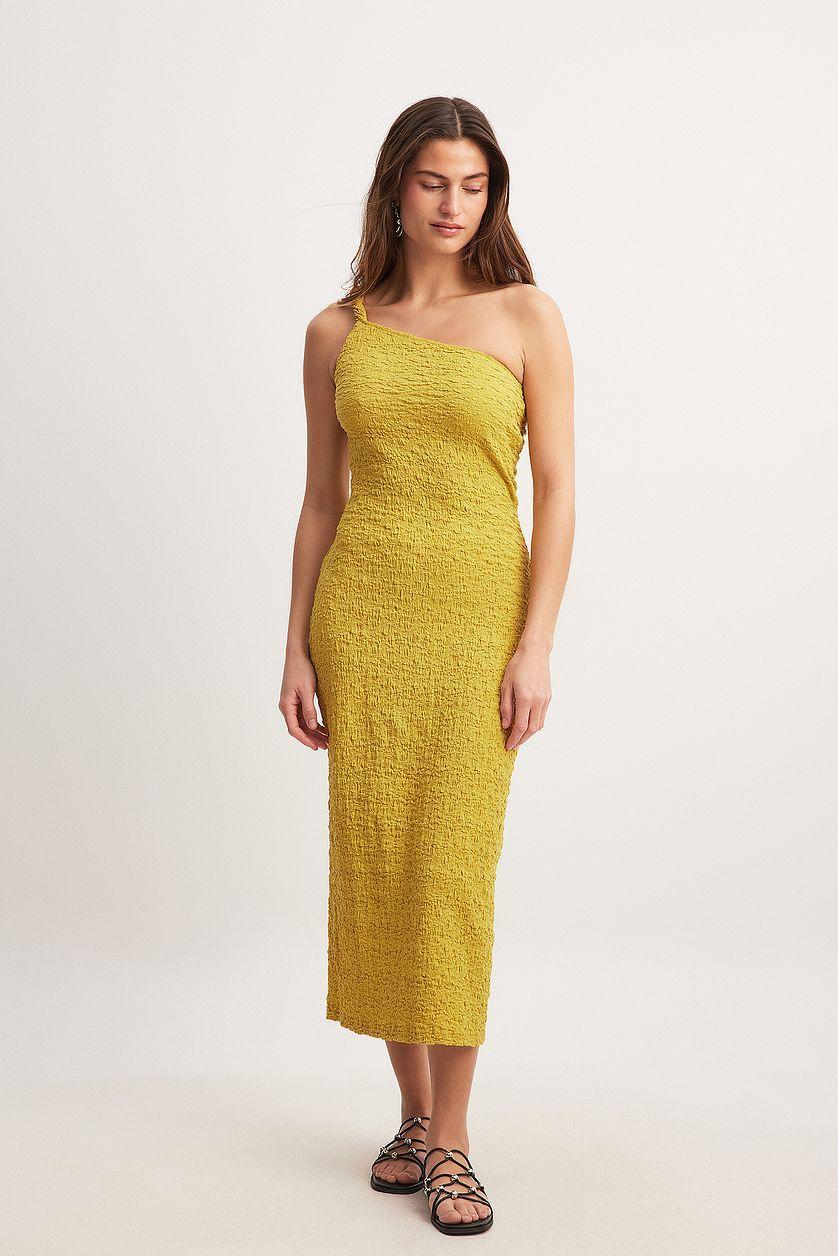 Twist Structured Midi Dress Product Image