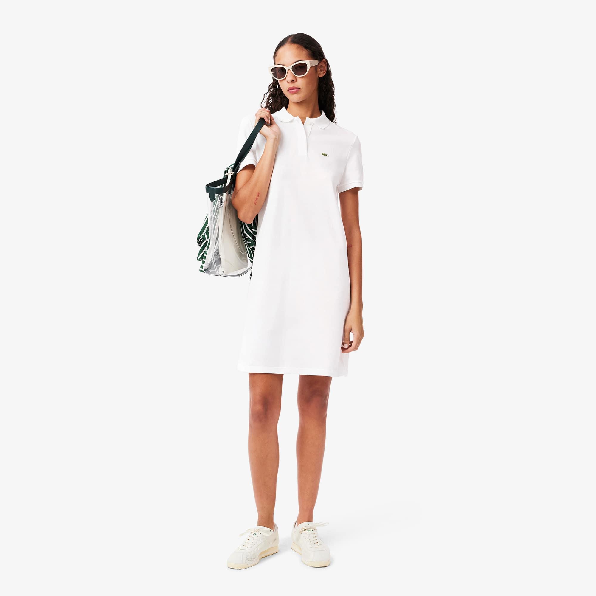 Women's Supple Petit Piqué Polo Dress Product Image