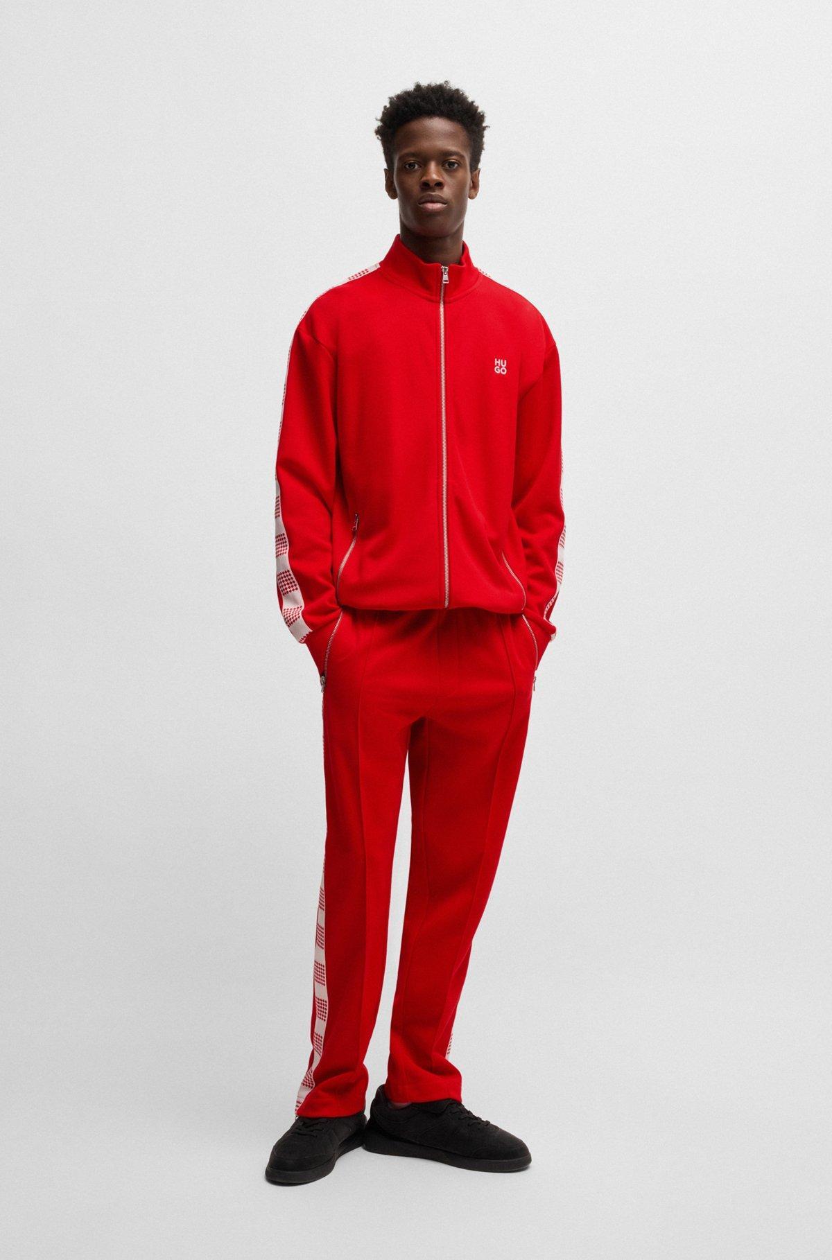Sweatshirt with checked tape Product Image