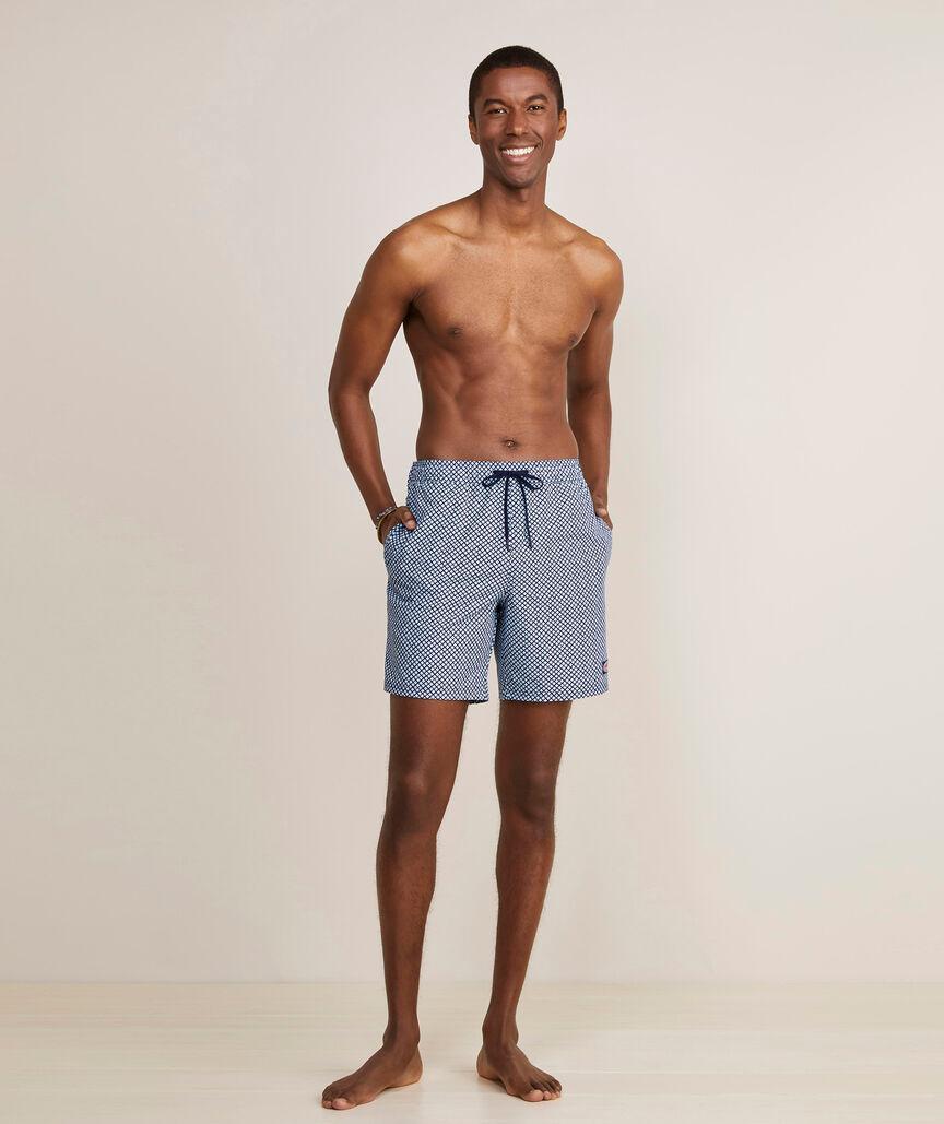 7 Inch Printed Chappy Swim Trunks Product Image
