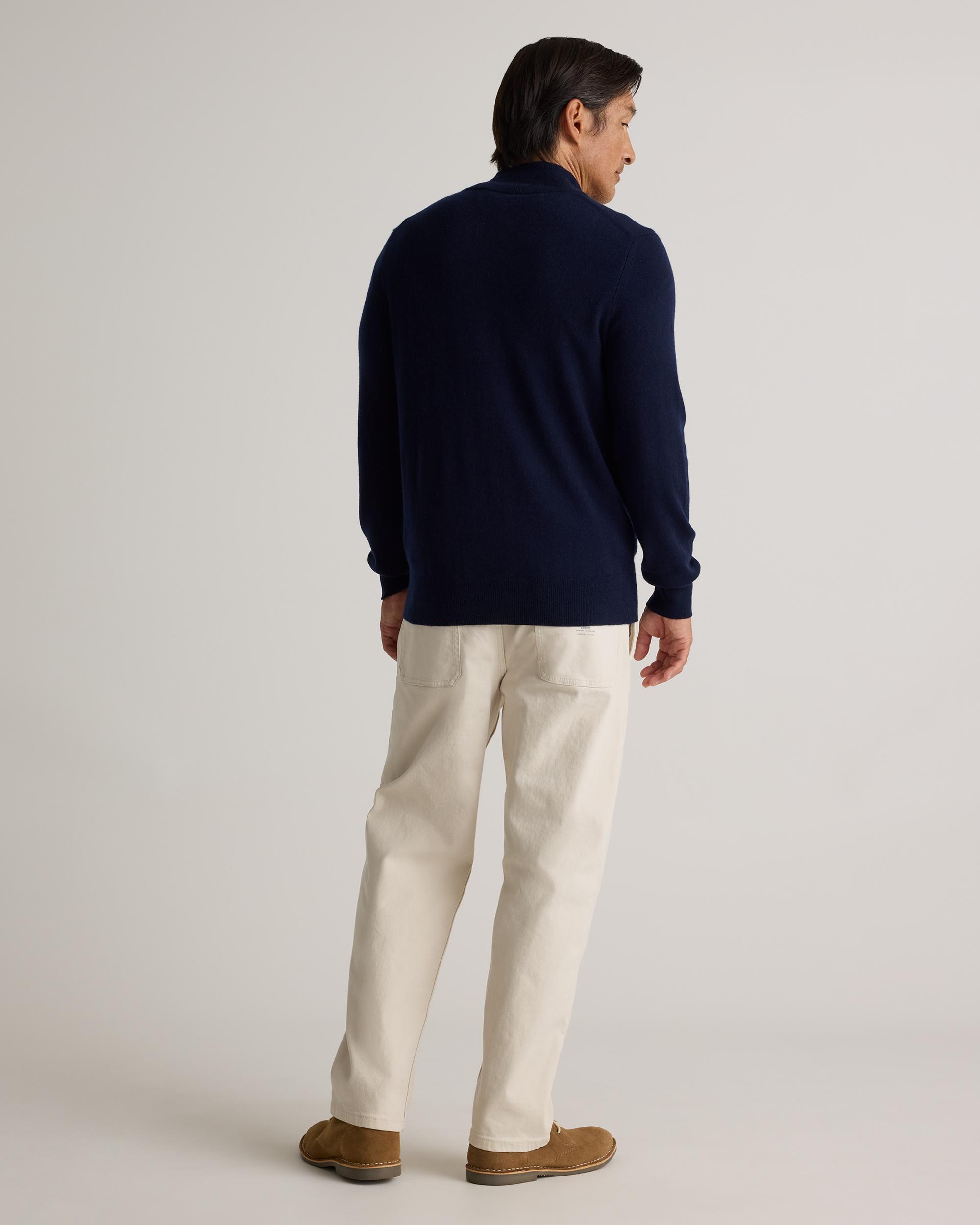 Quince | Men's Mongolian Cashmere Full Zip Sweater Size XL Product Image