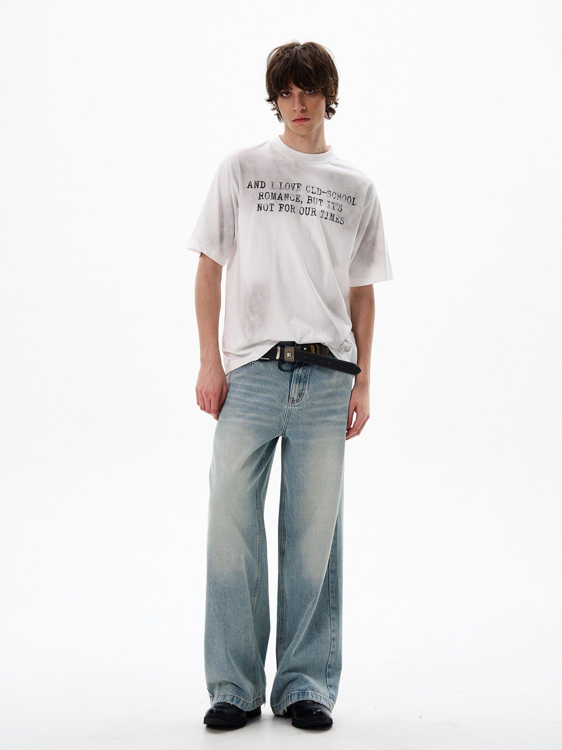 RT No. 12683 LIGHT BLUE DENIM JEANS Product Image