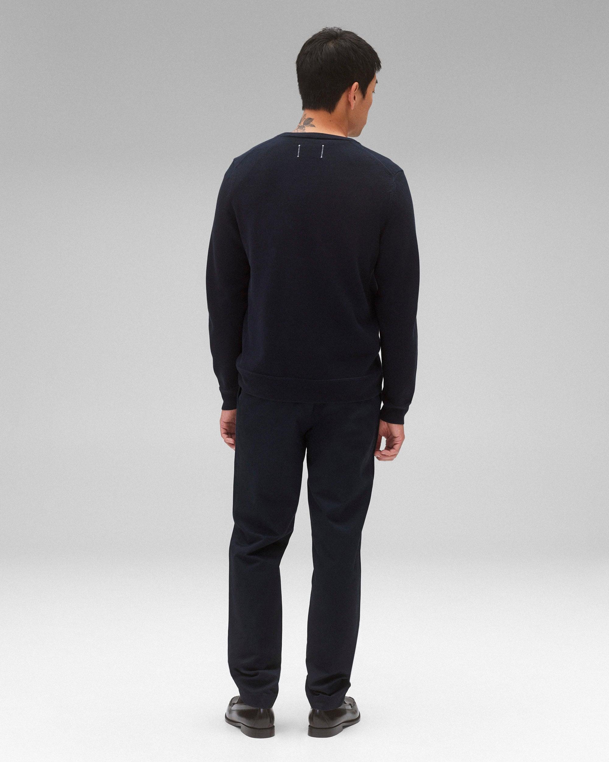 Supima Pique Ace Crewneck Male Product Image