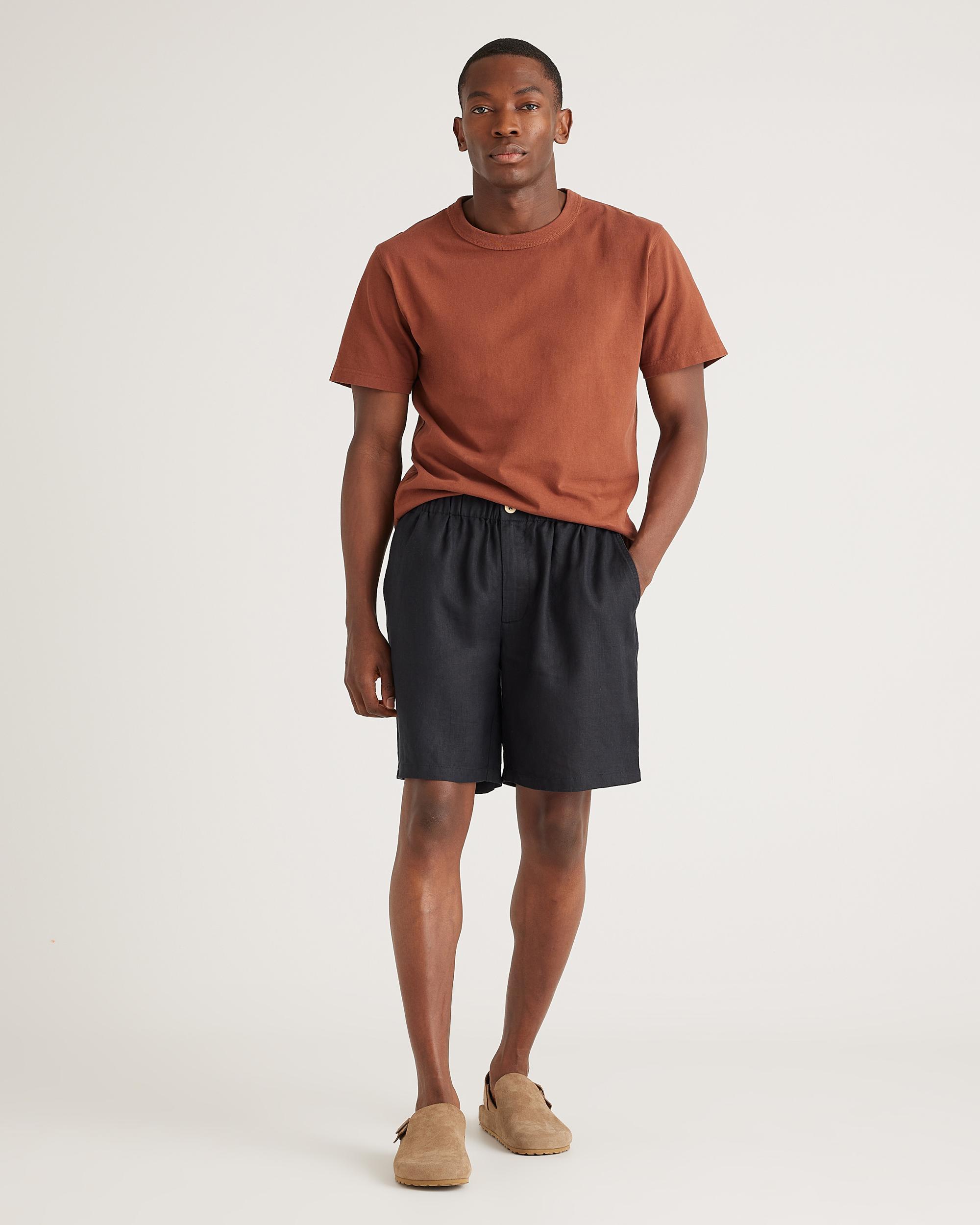 Quince | Men's 100% European 8" Linen Shorts Product Image