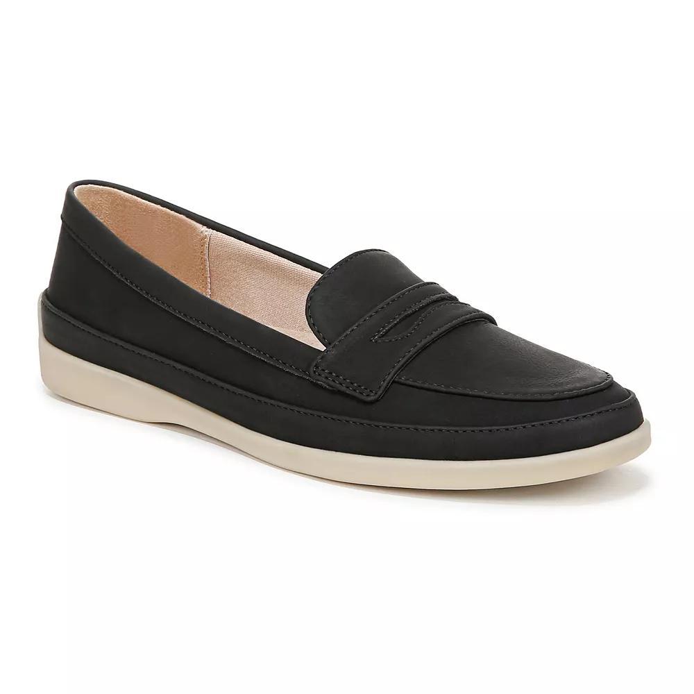 LifeStride Malta Women's Slip-on Loafer, Size: 7, Black Faux Product Image
