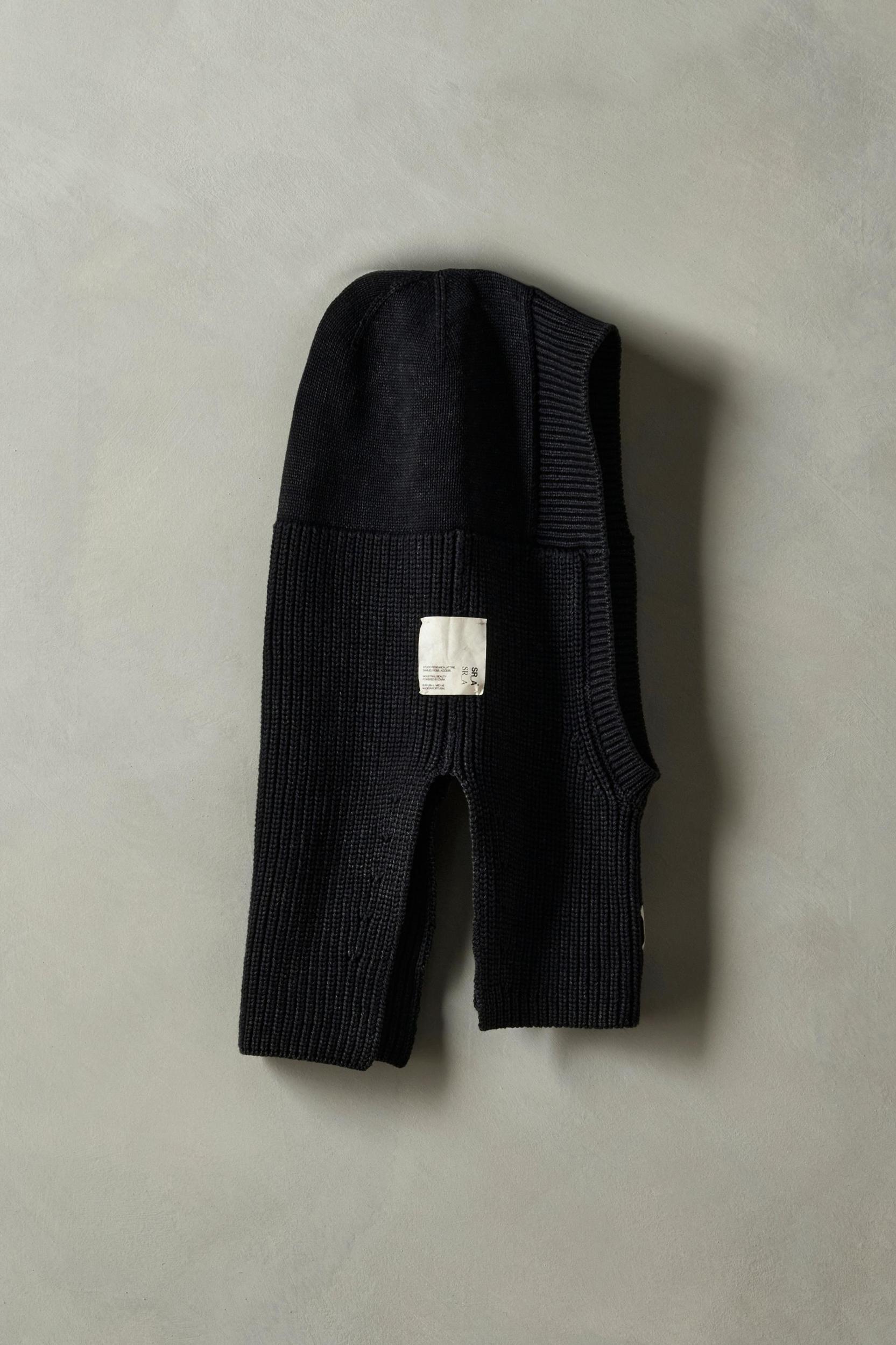 WASHED KNIT BALACLAVA X SR_A Product Image