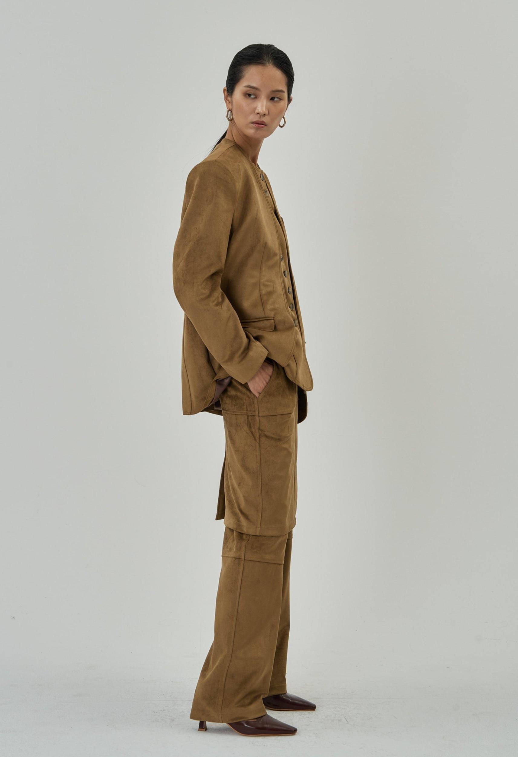Camelle Suede Pant/Skirt Product Image