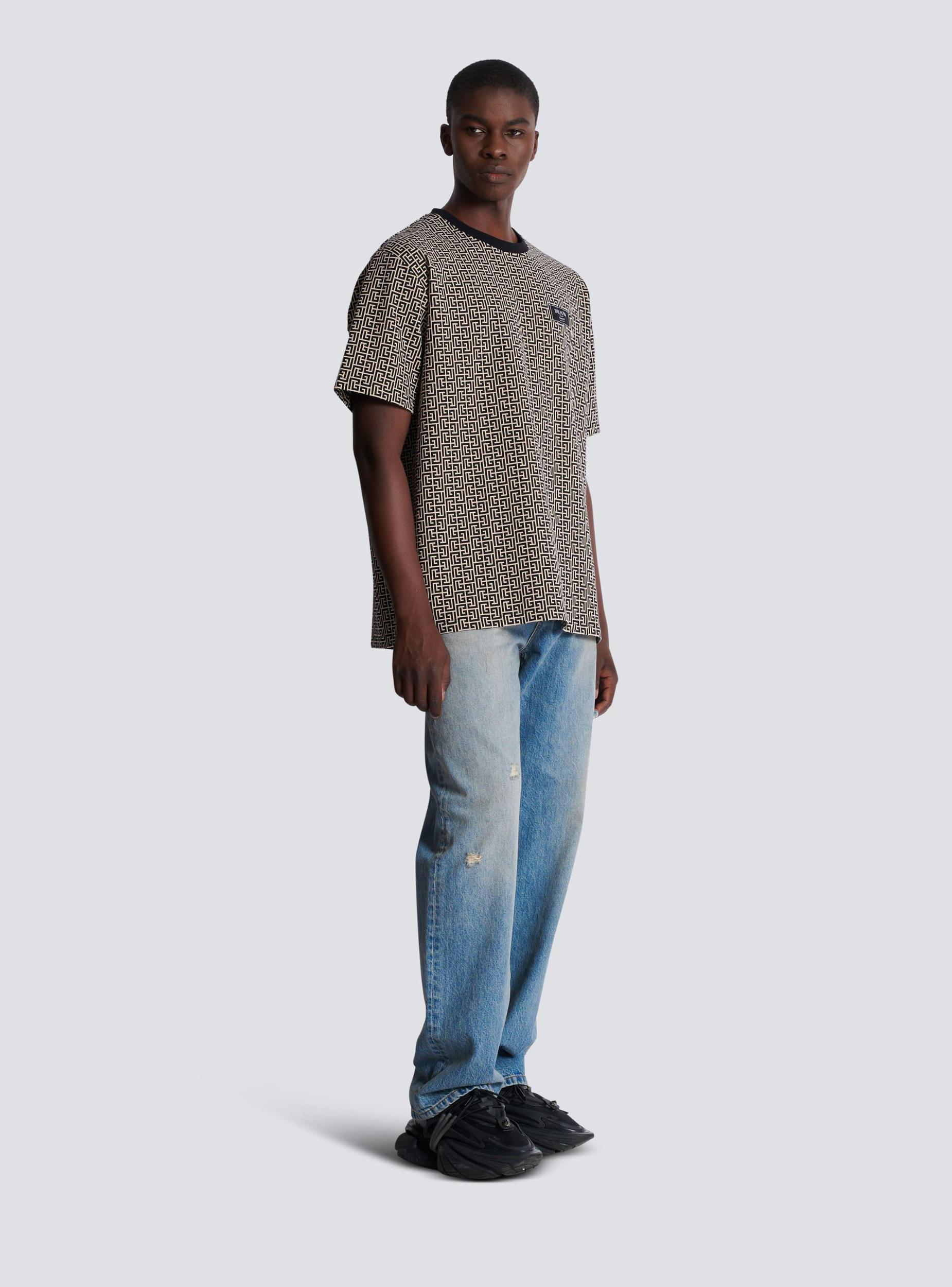 PB Labyrinth jacquard T-shirt Product Image