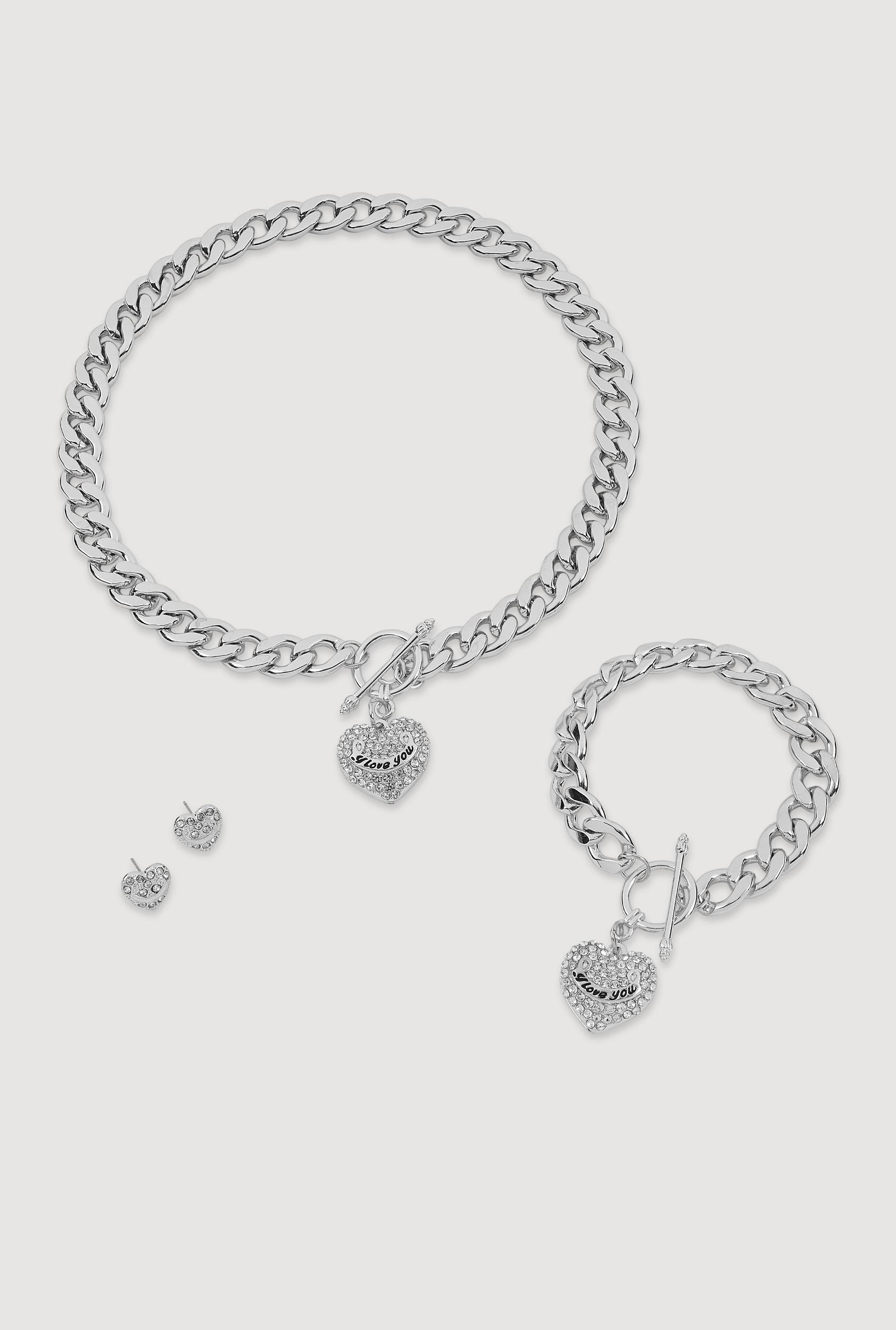 Metallic Chain Anklets Set of 4 Male Product Image