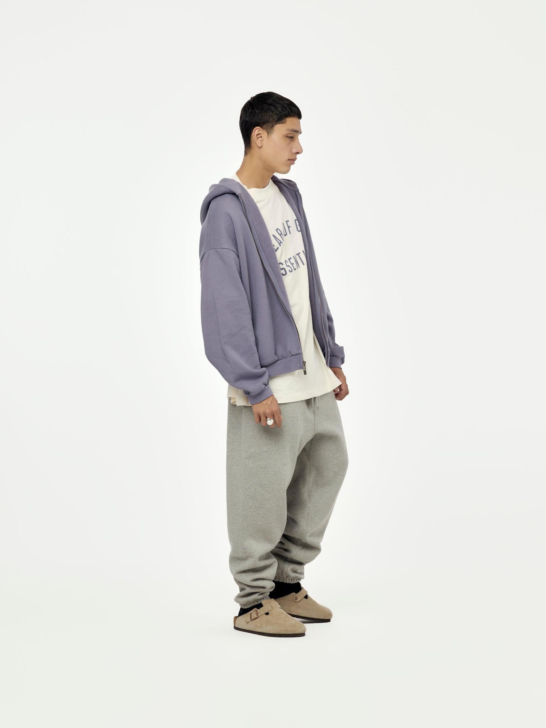 Fleece Essential Sweatpant (Dark Heather) Product Image
