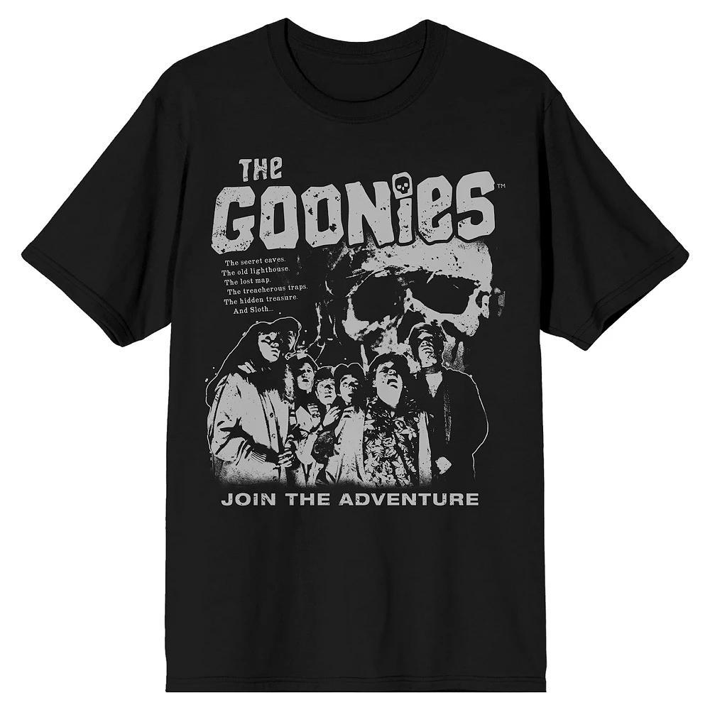 Men's Goonies Movie Poster Tee, Size: XXL, Black Product Image