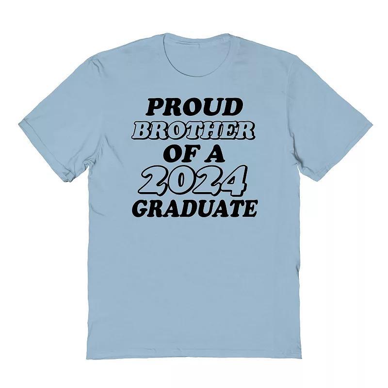 Mens COLAB89 by Threadless Proud Brother Of A 2024 Graduate Graphic Tee Product Image