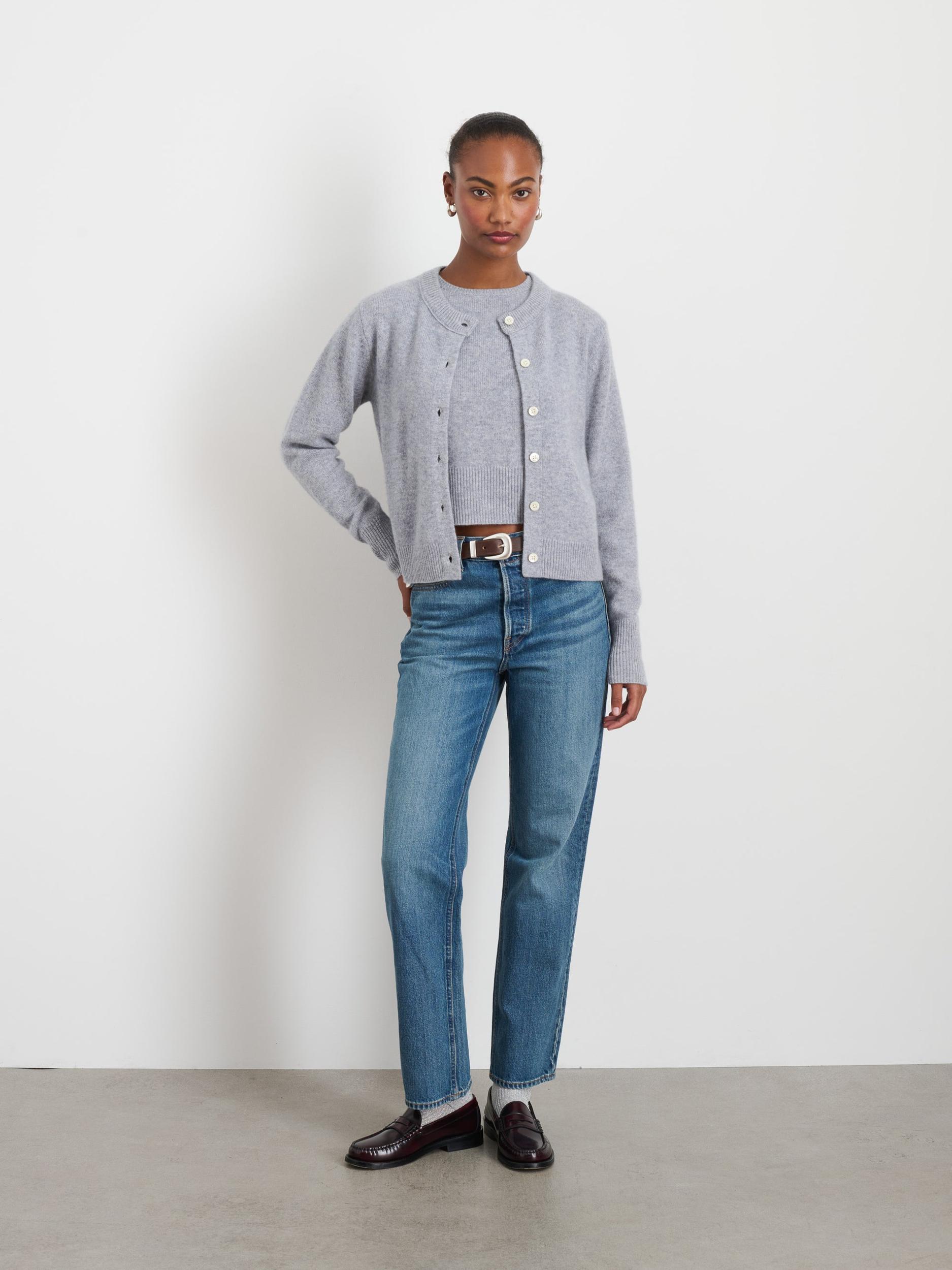 Lucie Cardigan in Cashmere Product Image