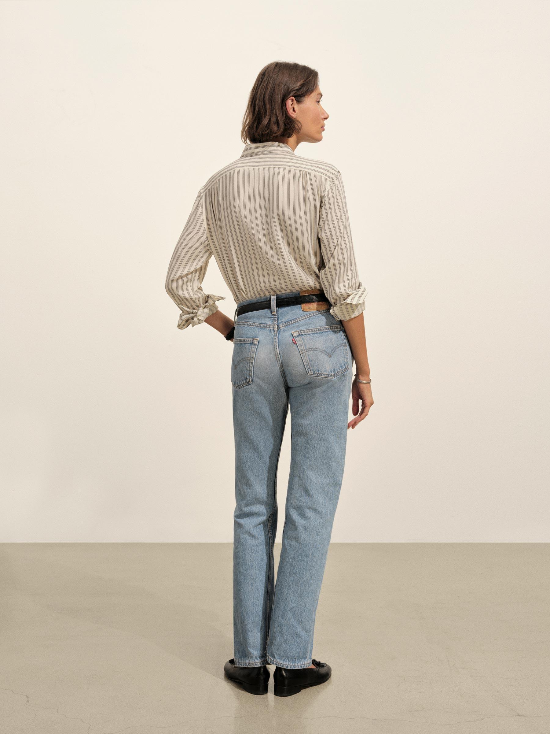 Highland Stripe Poet Shirt Product Image
