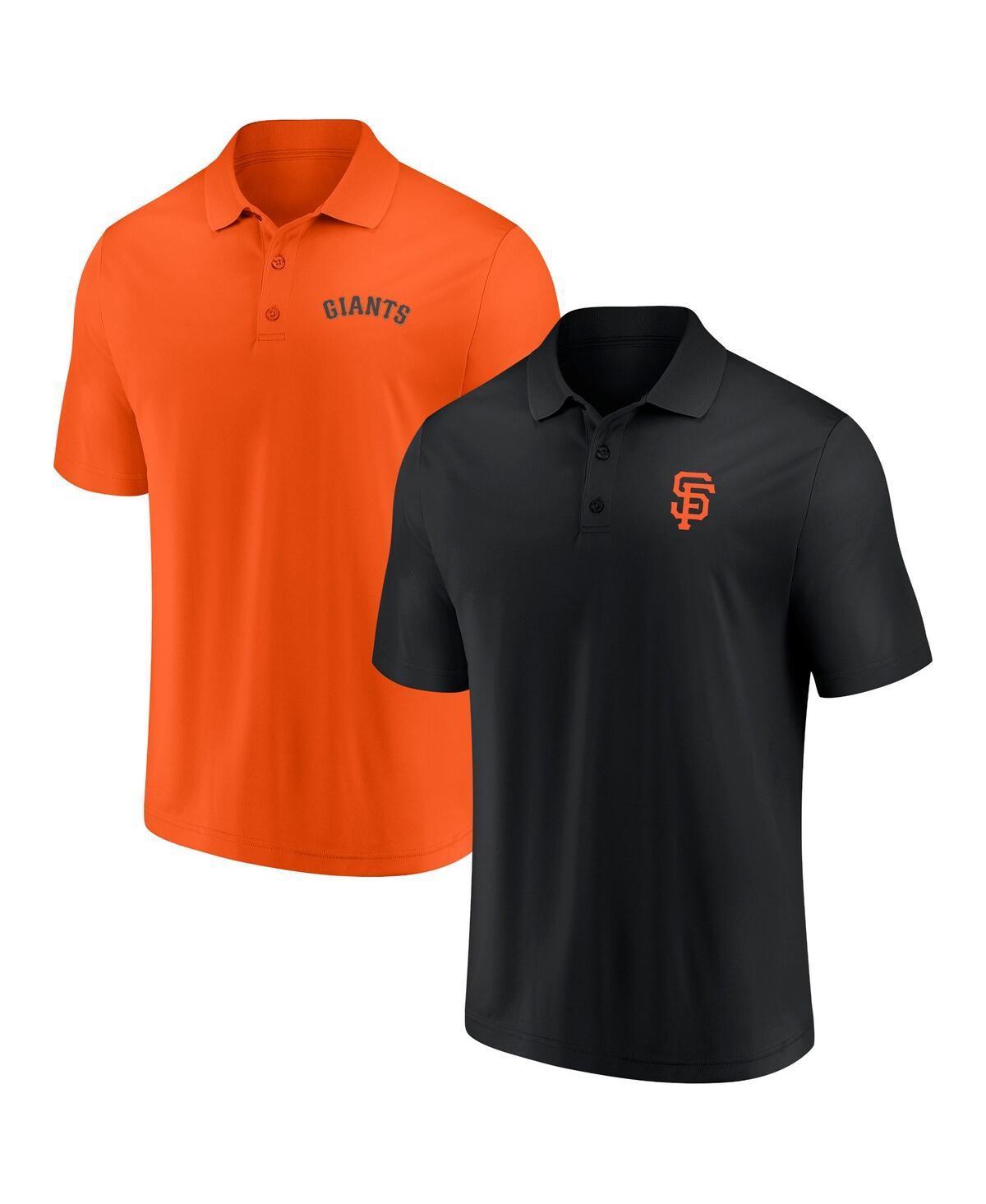 Men's Fanatics Branded Black/Gray Chicago White Sox Dueling Logos Polo Combo Set, Size: Large Product Image
